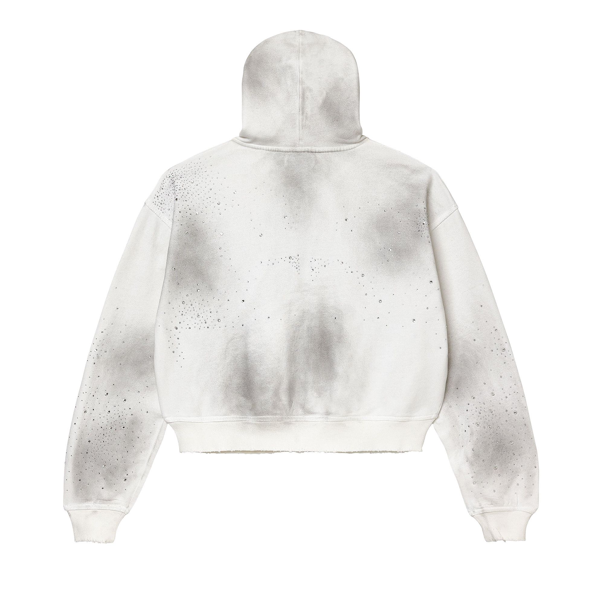 Vale Forever Classico Zip Up Hoodie White
