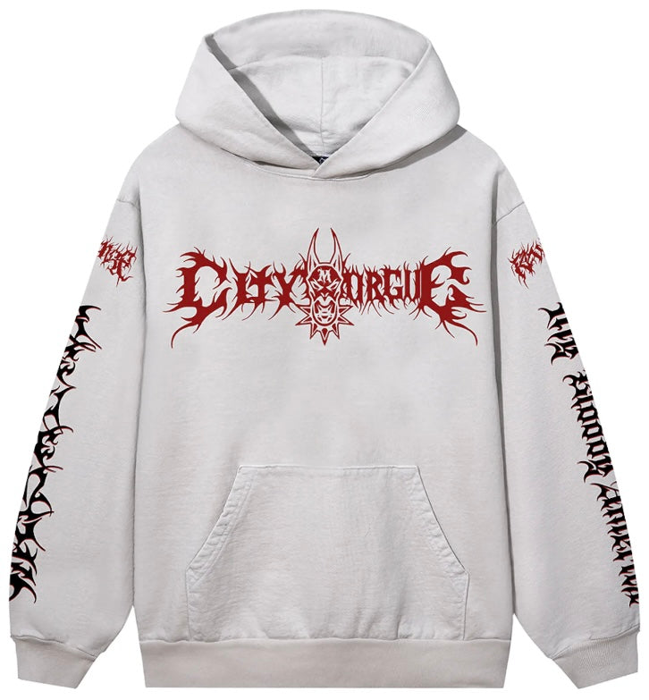 Revenge Metal Tour hoodie Cement