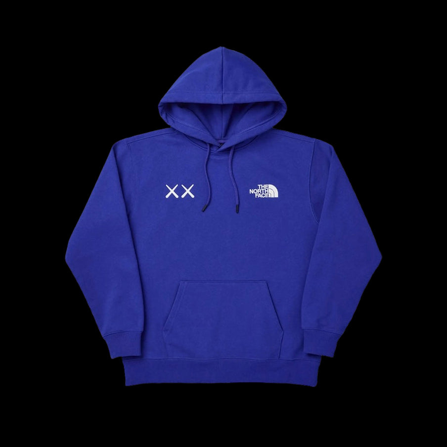 KAWs X NorthFace Hoodie Blue
