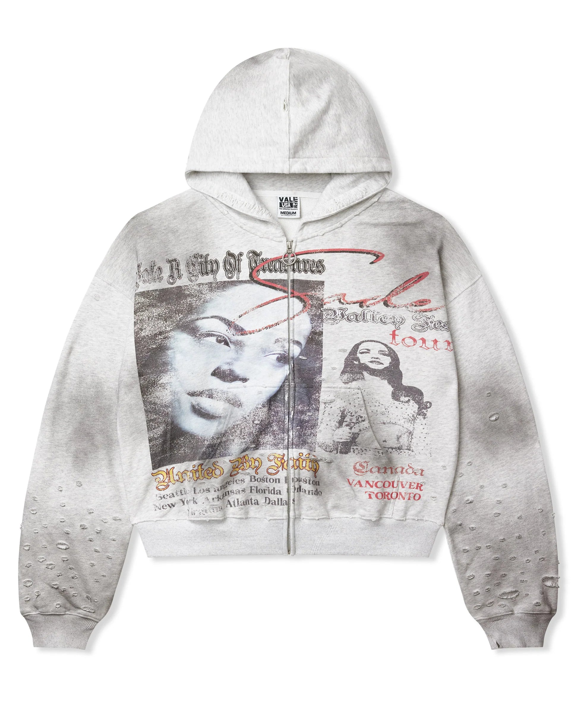 Vale Valley Fest Zip Up Hoodie