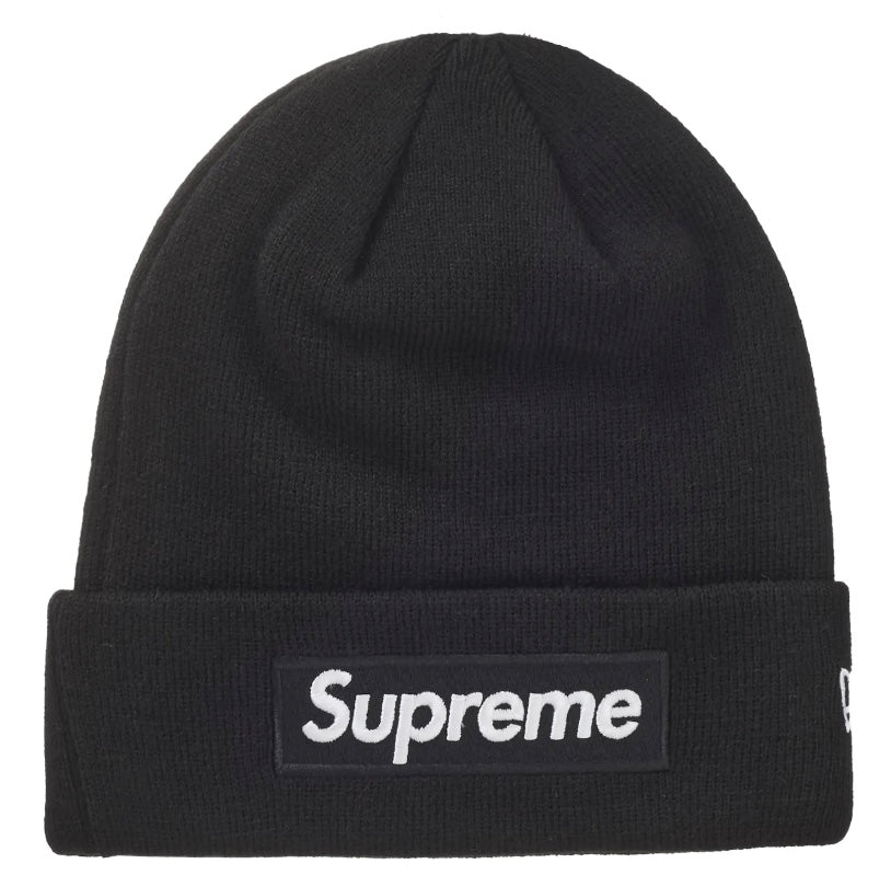 Supreme x New Era Box Logo Beanie 'Black'