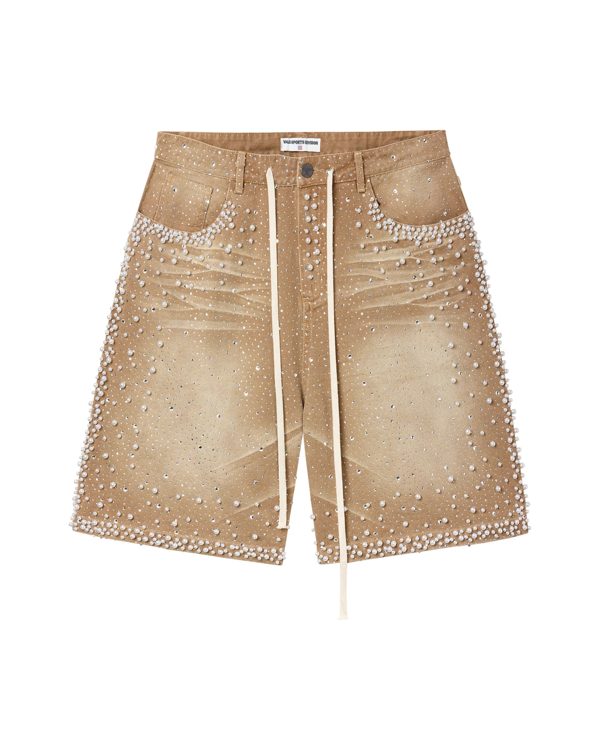 Vale Forever Sand Storm Jorts 'Tan'