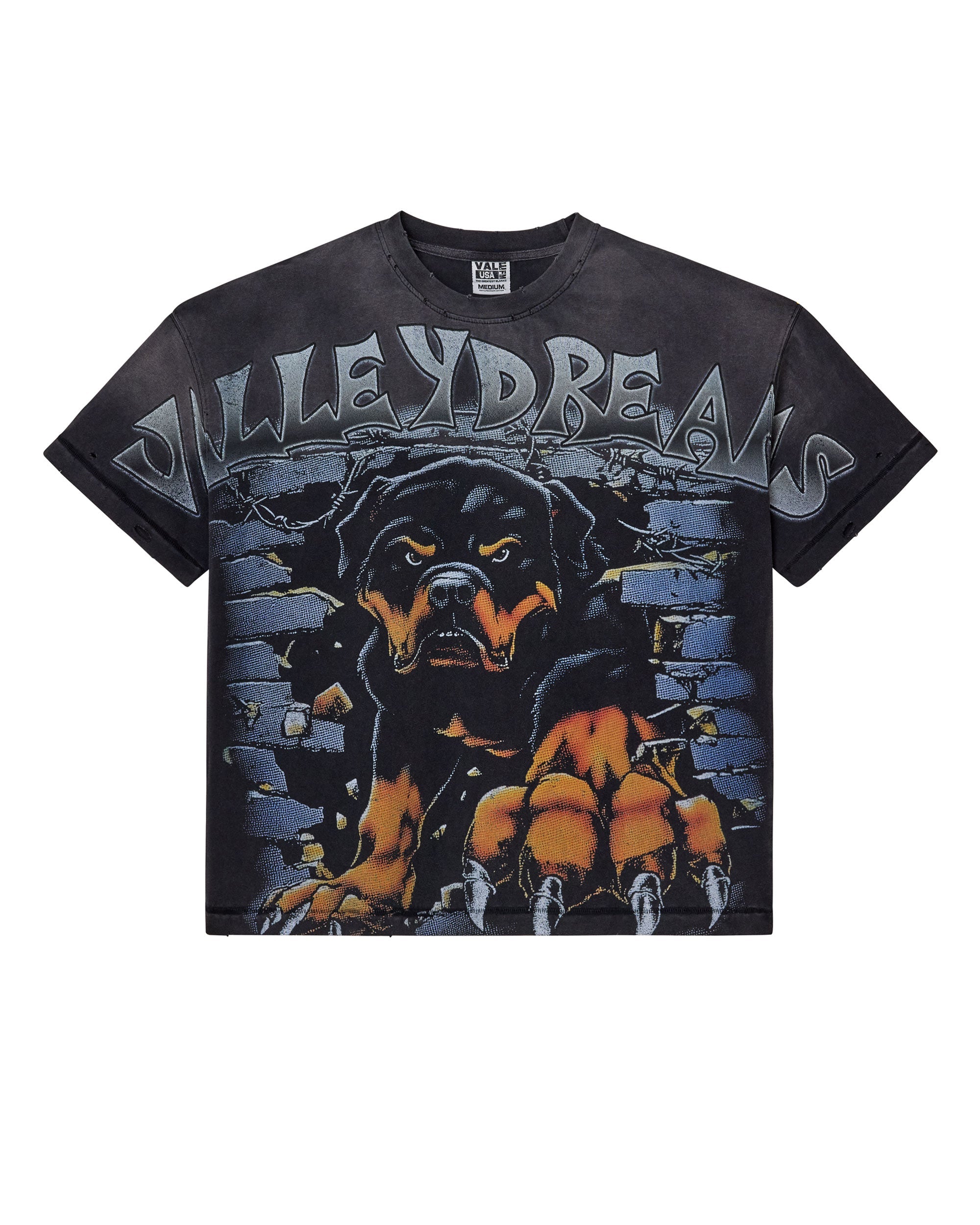 Vale Forever Rottweiler Big Tee 'Black'