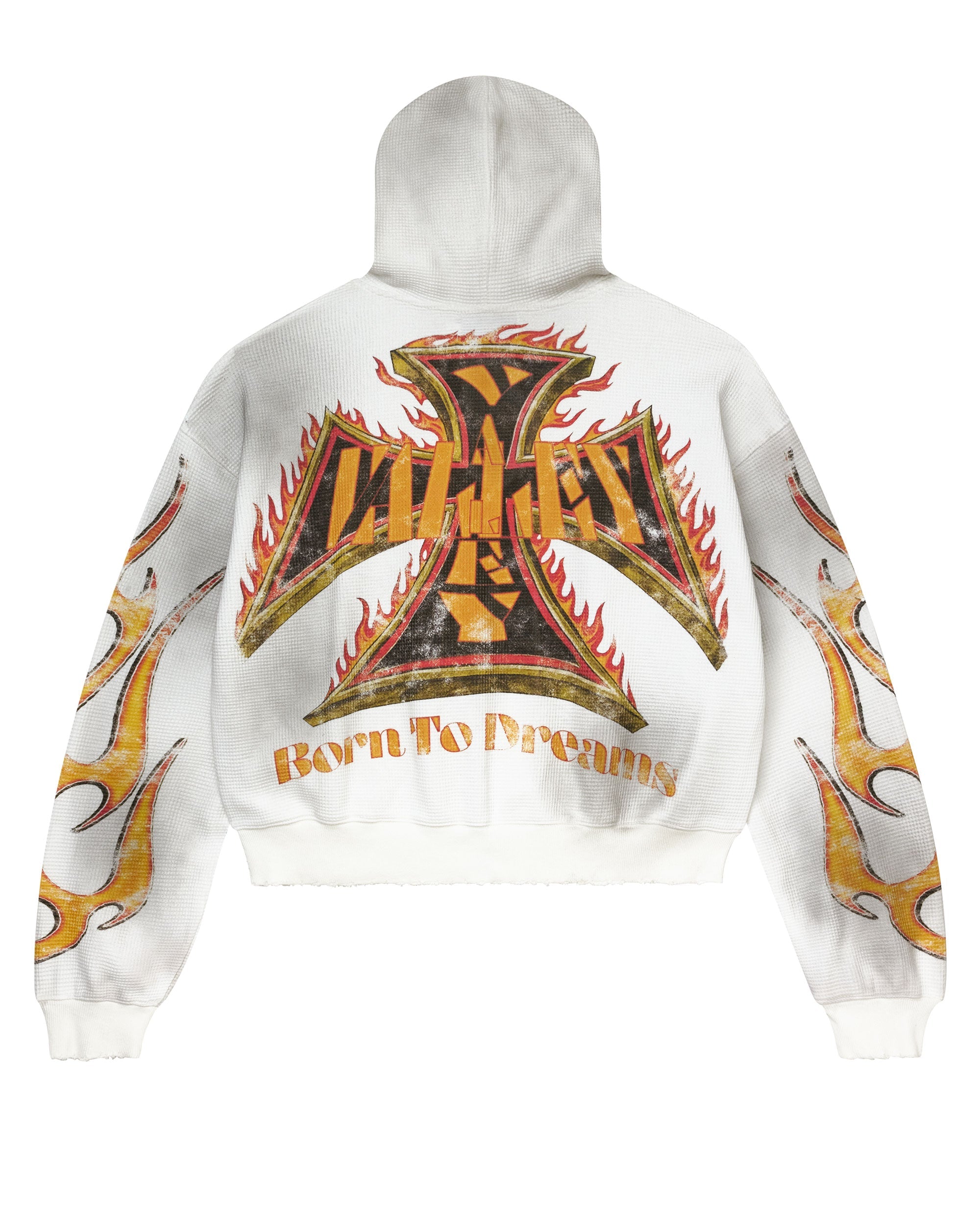 Vale Forever Reborn Waffle Zip Up 'White'