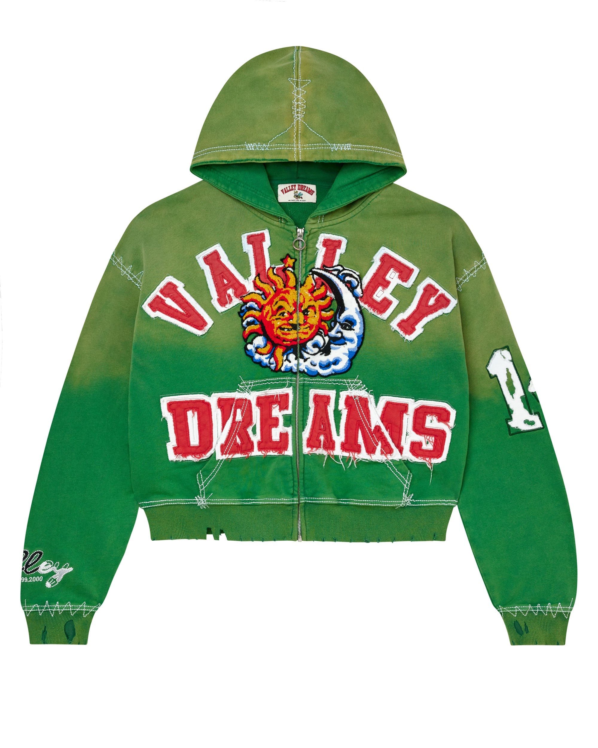 Vale Forever Sunny Zip Up 'Green'