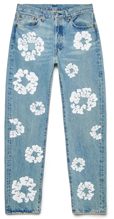 Levi's x Denim Tears The Cotton Wreath Jean 'Light Wash'