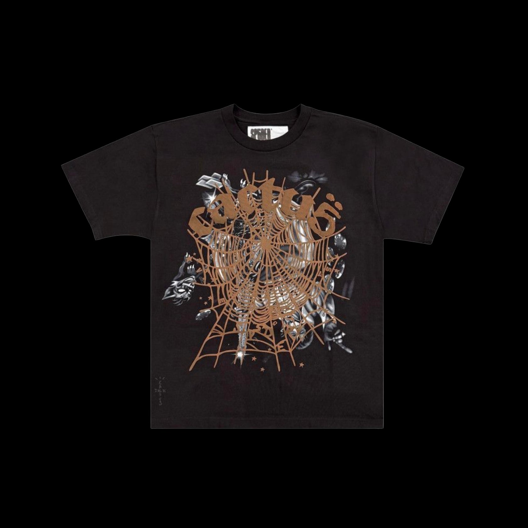 Sp5der x Travis Scott x ComplexCon Tee 'Black'