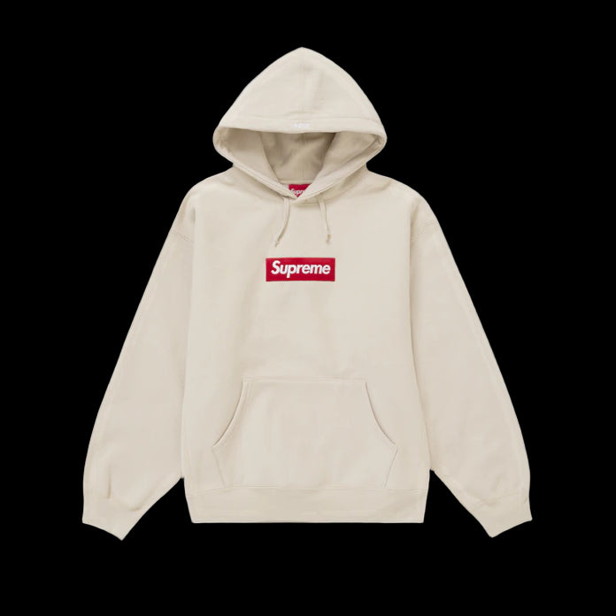 Supreme Box Logo Hooded Sweatshirt 'Stone'