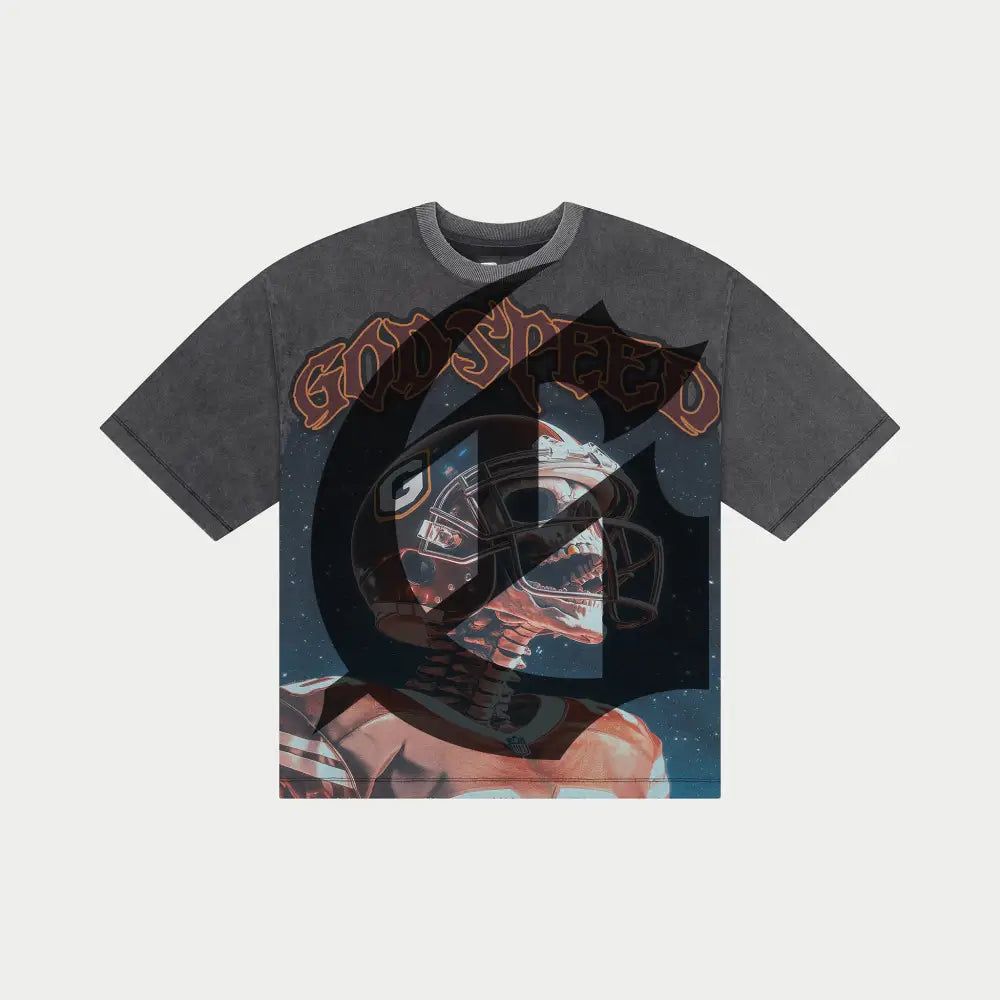 Godspeed Morale Grey Wash Tee