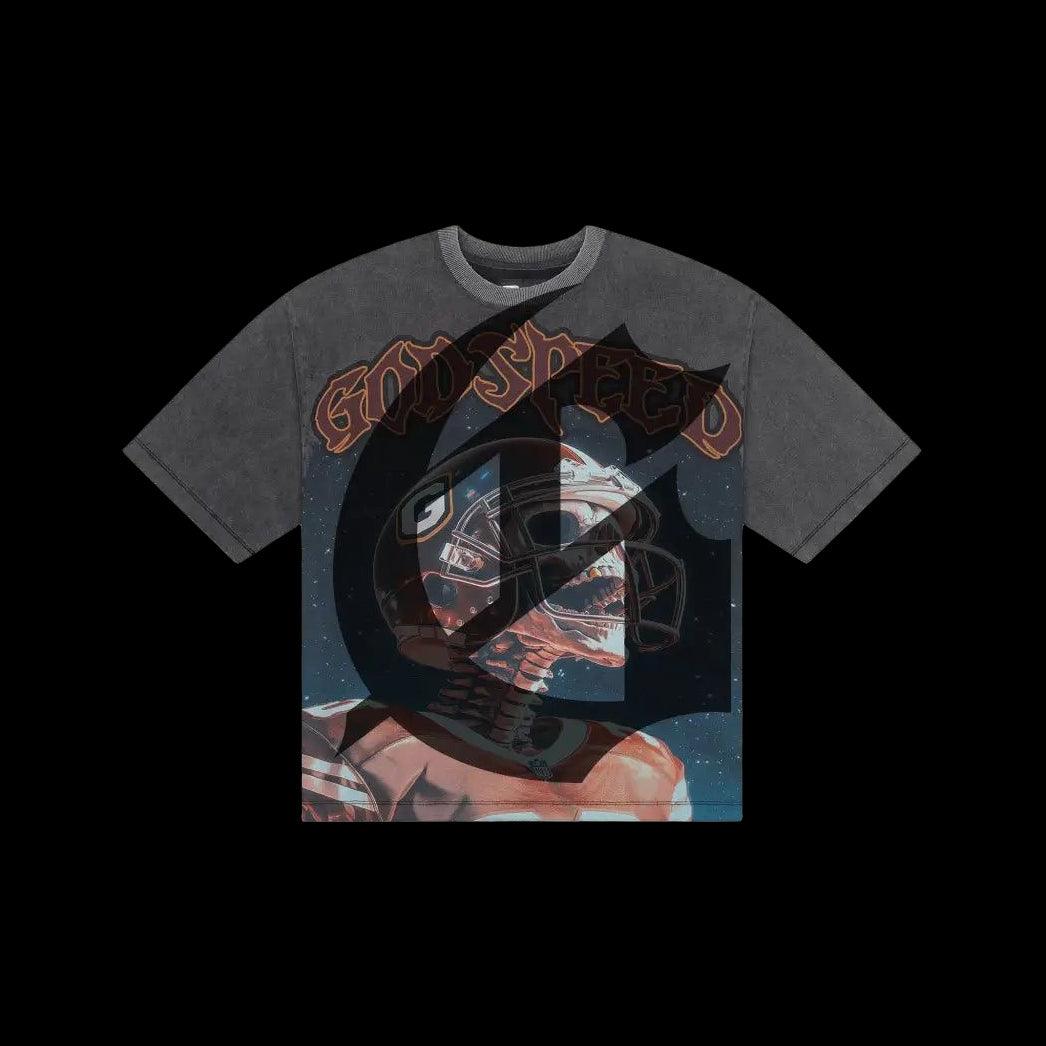 Godspeed Morale Grey Wash Tee