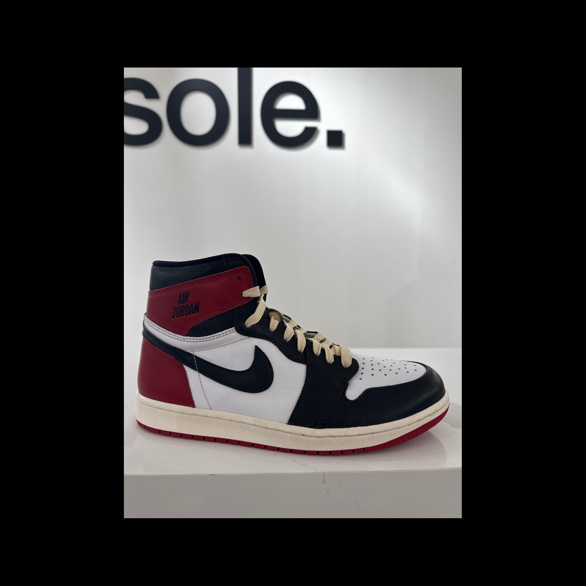 Pre-Owned Air Jordan 1 Retro High OG 'Black Toe Reimagined'