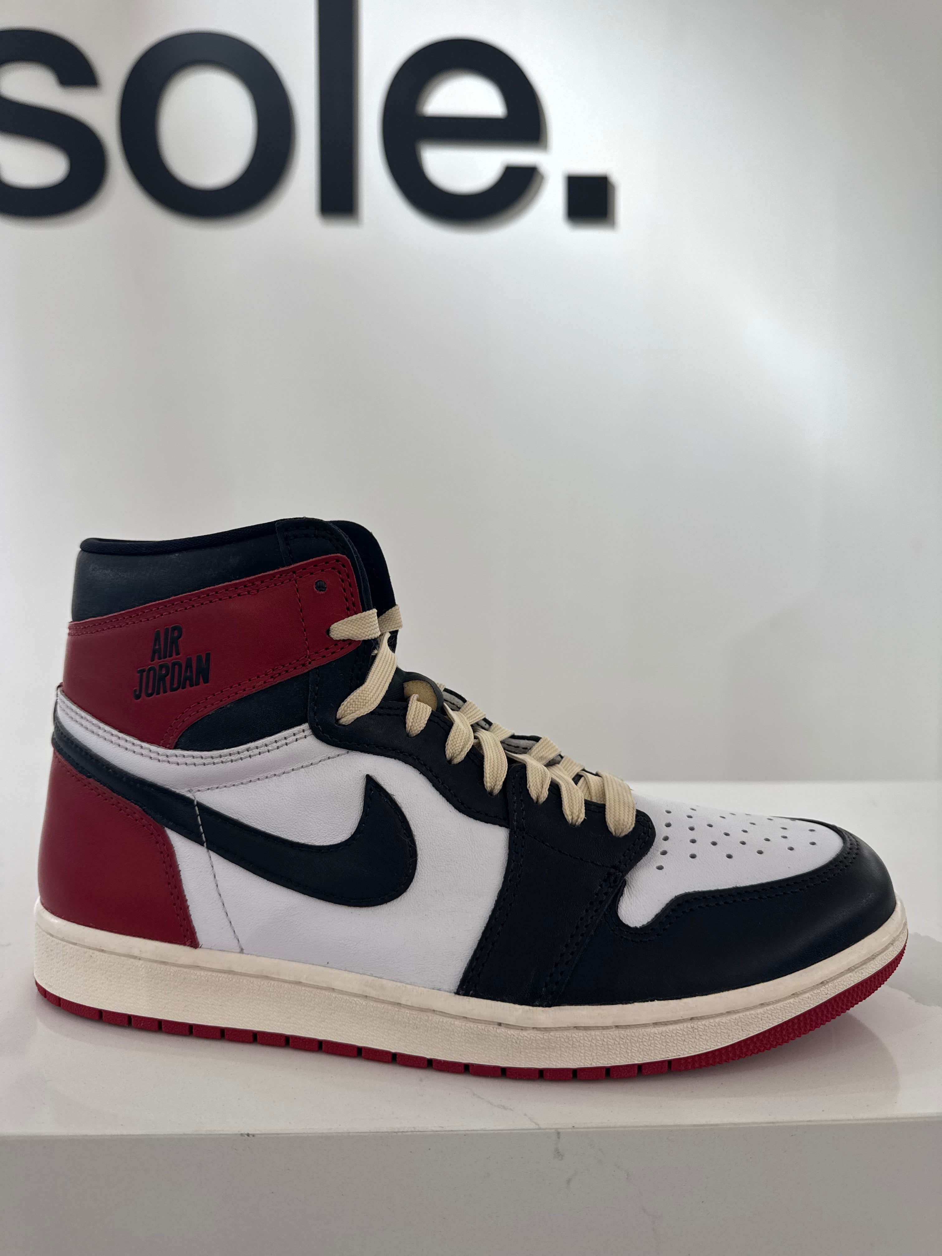 Pre-Owned Air Jordan 1 Retro High OG 'Black Toe Reimagined'