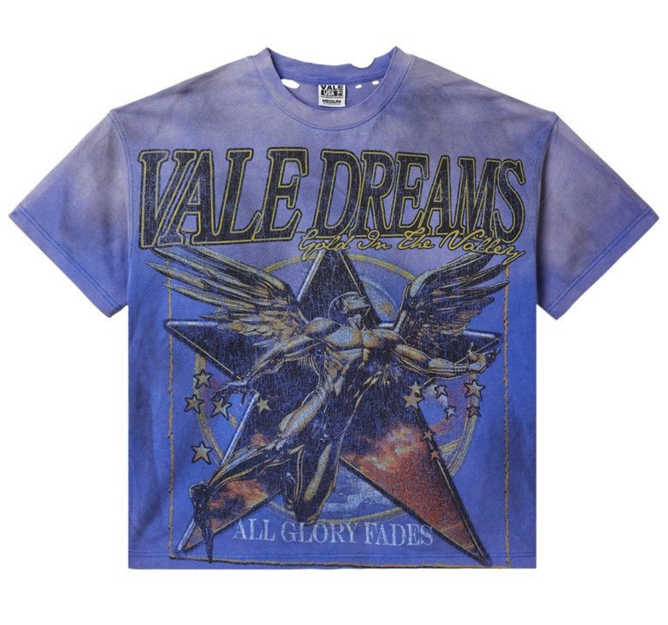 Vale Glory Tee Blue