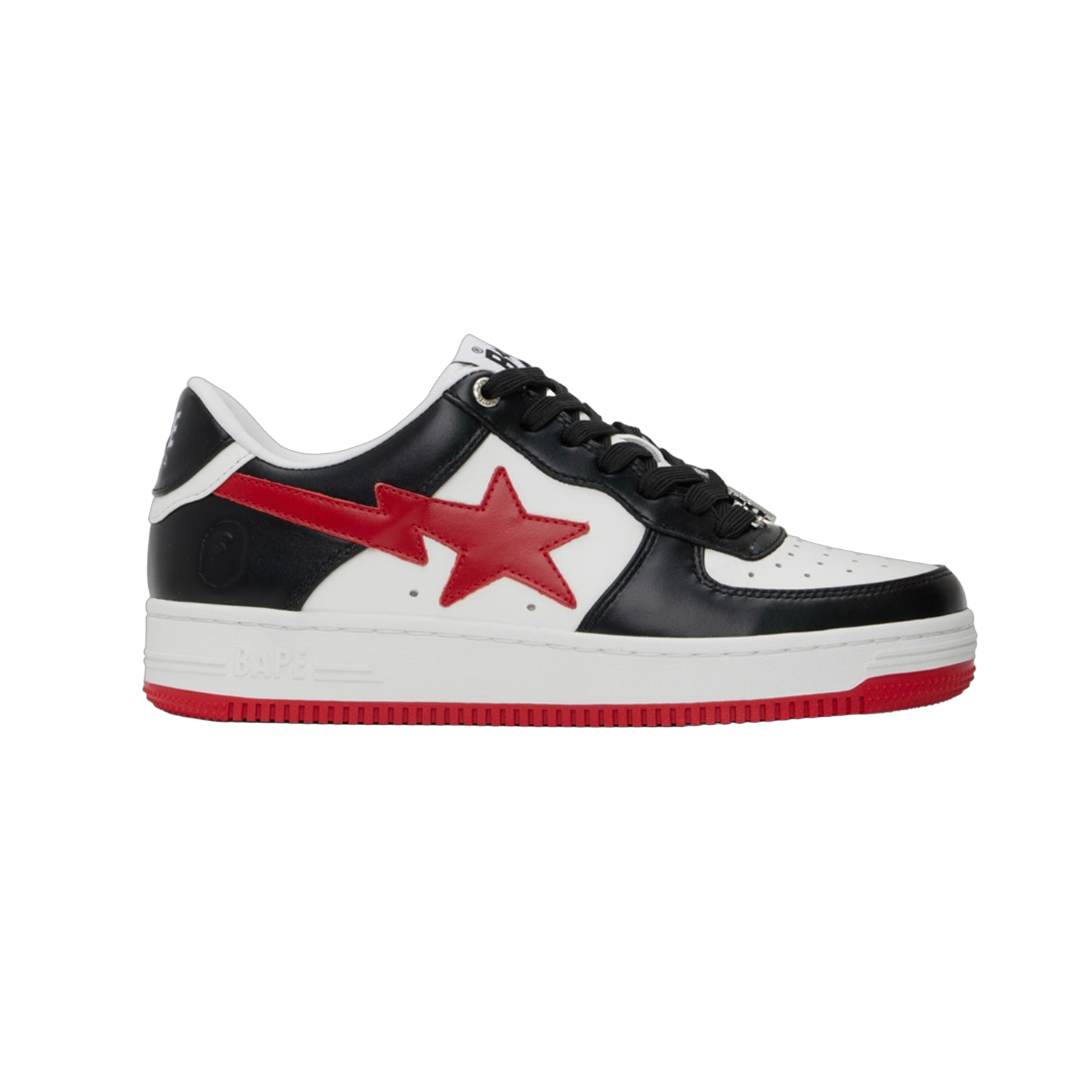 Bapesta Black & Red Sta #3