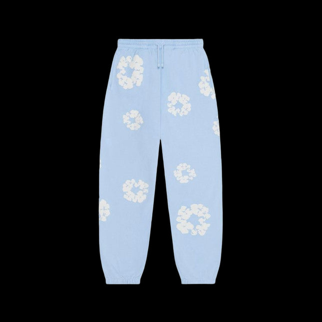Denim Tears The Cotton Wreath Sweatpants 'Powder Blue'