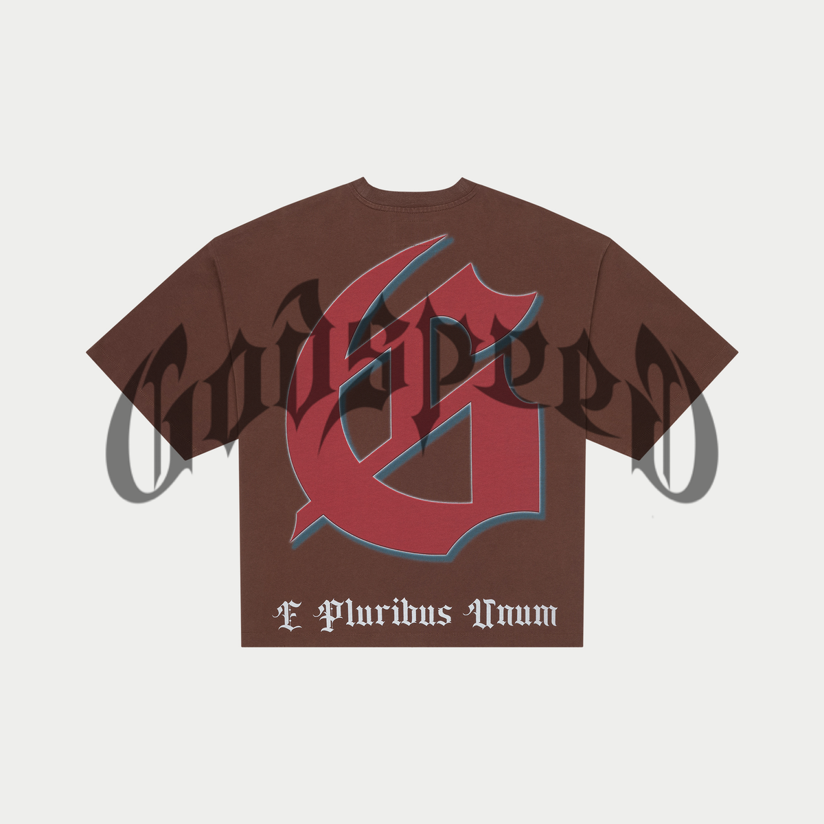 Godspeed Checkmate Tee Brown