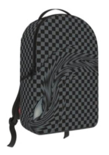 CHECKER SHARK TRAIL BACKPACK