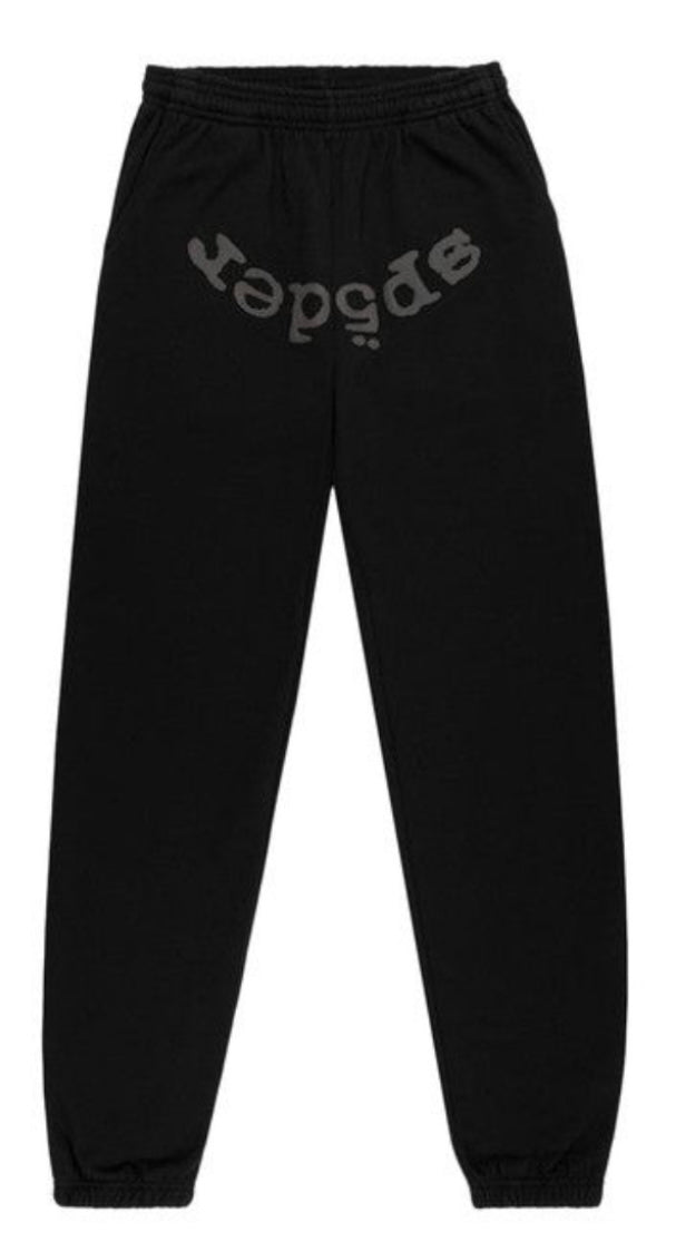 Sp5der Phantom Web Sweatpant 'Black'