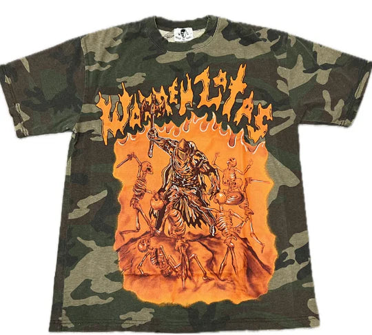 Warren Lotus Skull Crusher Camo Tee