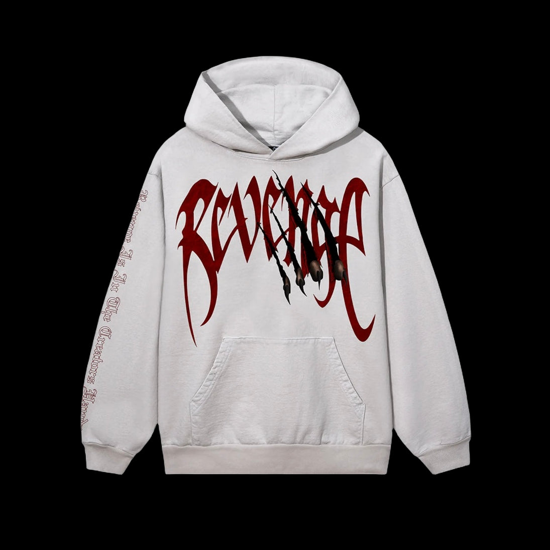 Revenge x City Morgue Arch Logo Claw Hoodie