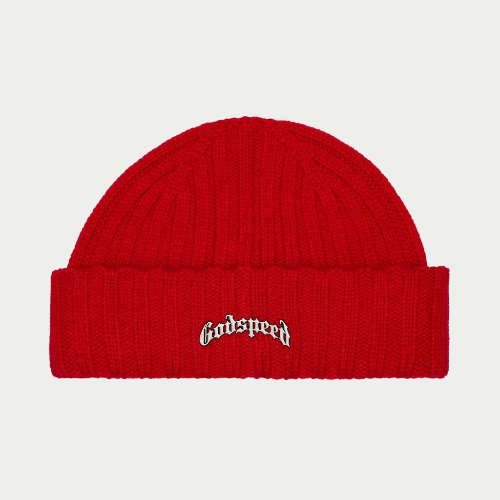 Godspeed Og Logo Emblem Beanie Red