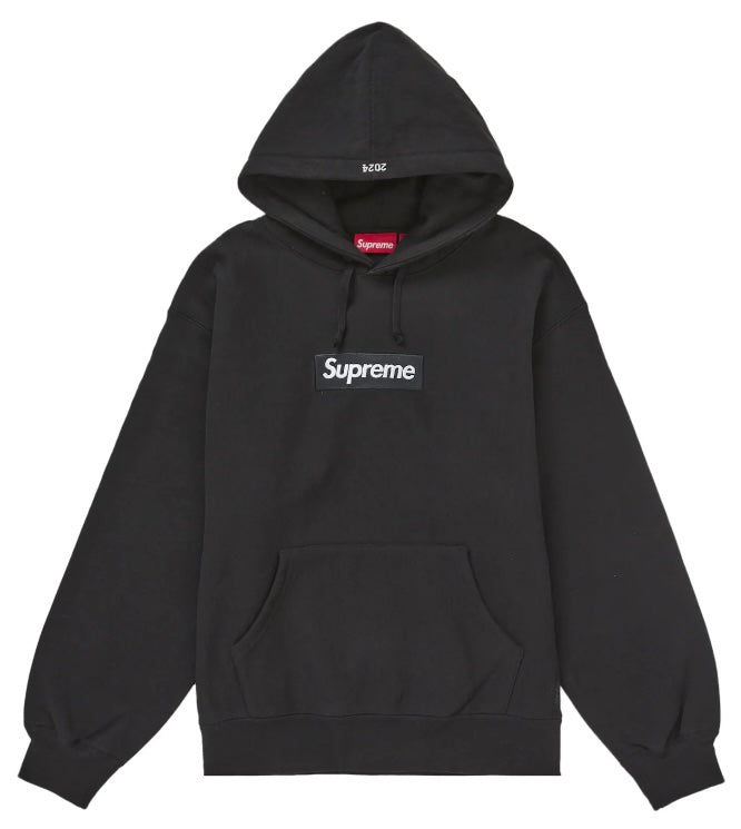 Supreme Box Logo Hooded Sweatshirt 'Black'