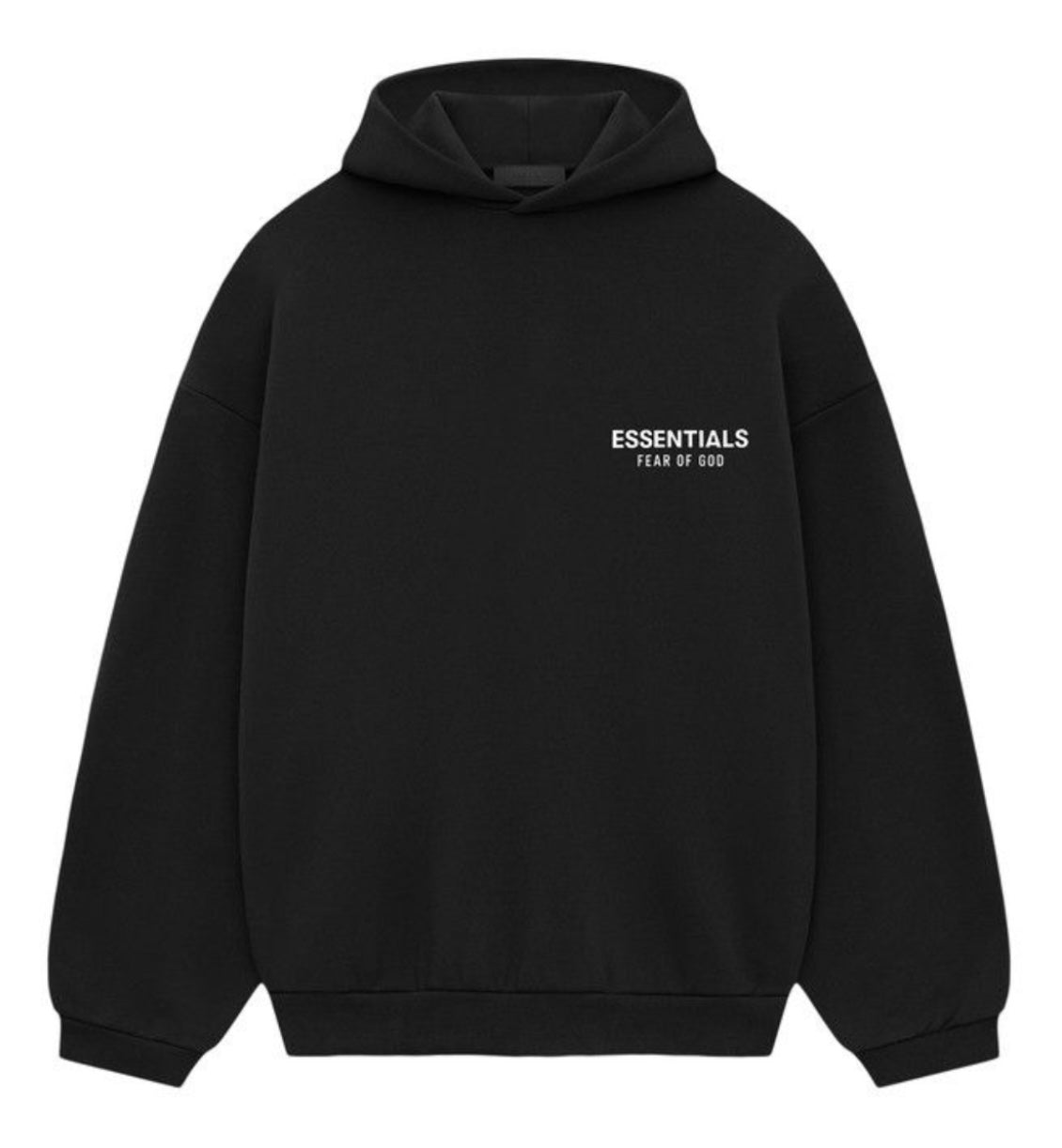 Fear of God Essentials Fleece Hoodie II 'Black'