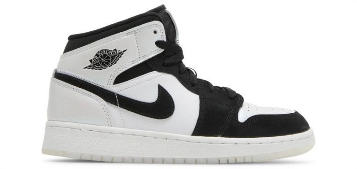 Air Jordan 1 Mid SE GS 'Diamond'