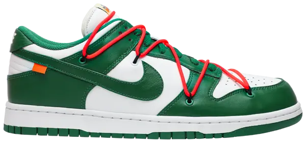 Pre-Owned Off-White x Nike Dunk Low 'Pine Green'