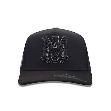 Big Boss AMR Black/Light Grey Crystal Hat