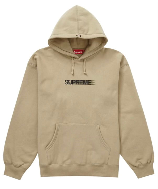 Supreme Motion Hoodie Tan