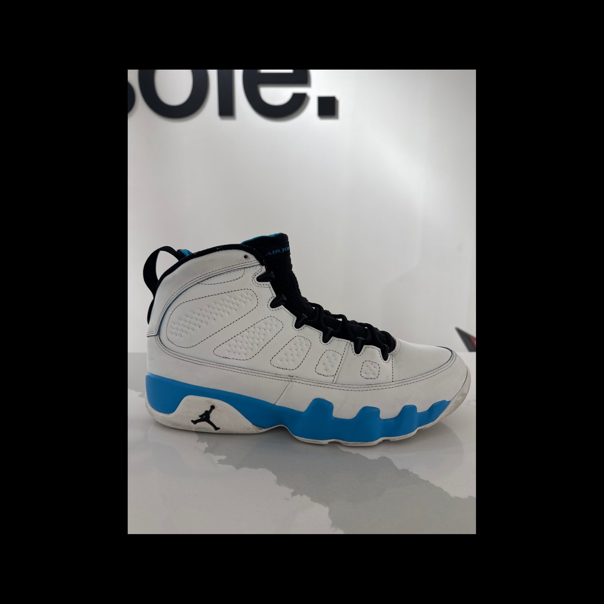 Pre-Owned Air Jordan 9 Retro 'Powder Blue' 2024