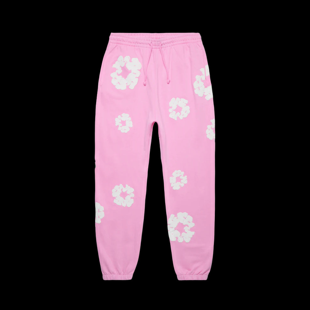 Denim Tears The Cotton Wreath Sweatpants 'Powder Pink'
