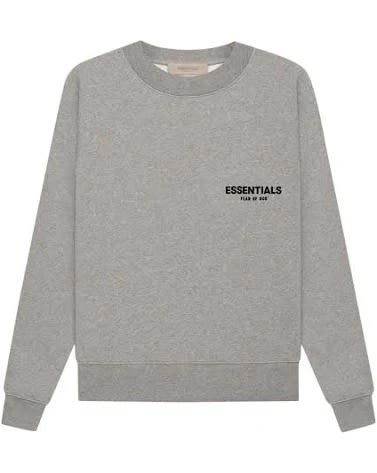 Essnetials Crewneck SS22 'Dark Oatmeal'