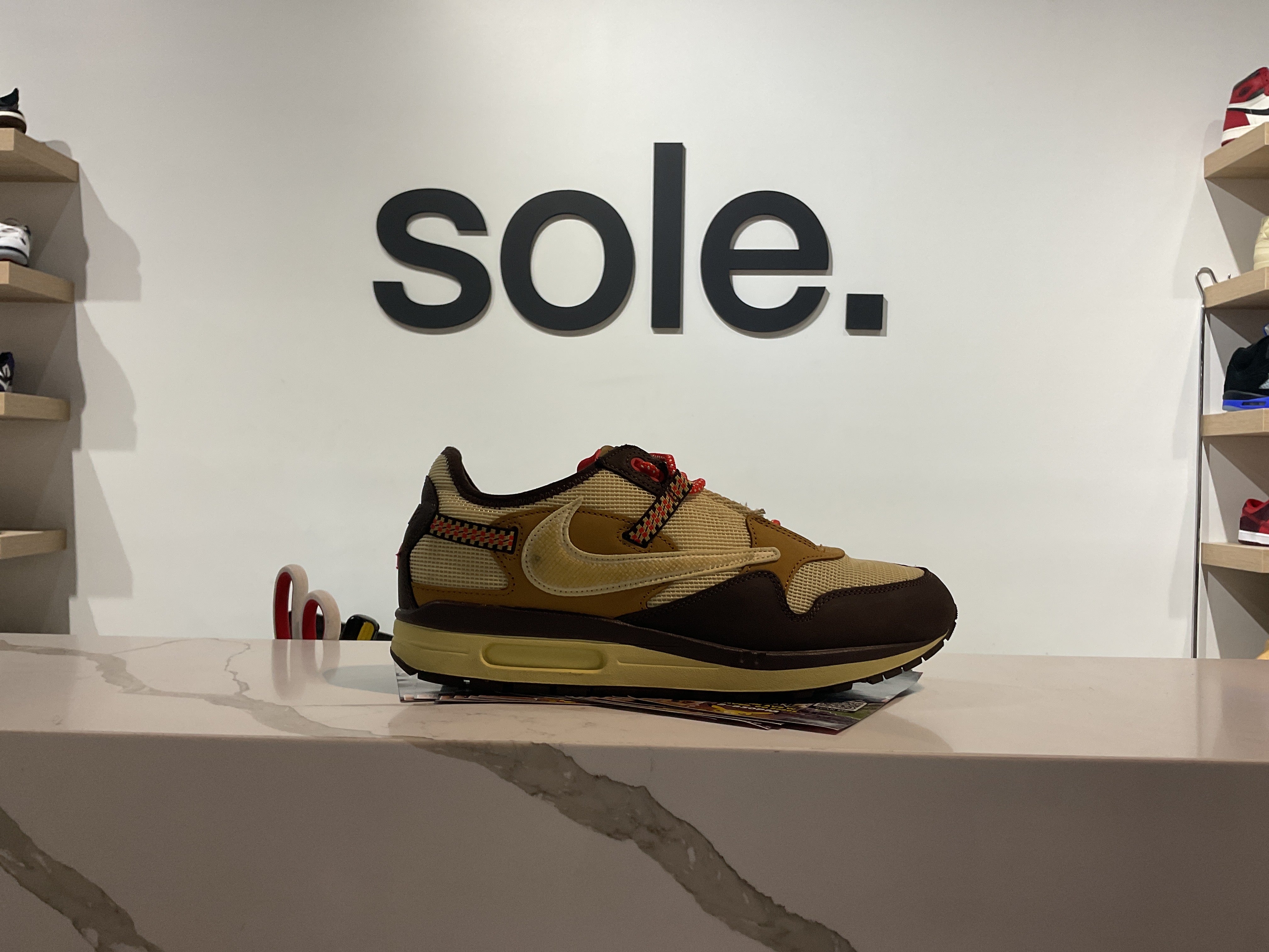 Pre-Owned Travis Scott x Air Max 1 'Baroque Brown'