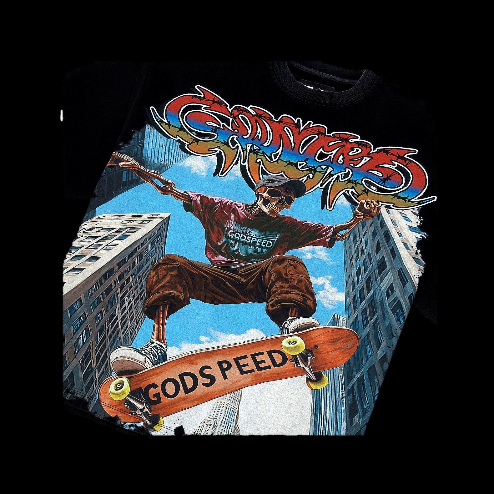 Godspeed Ollie Black Tee