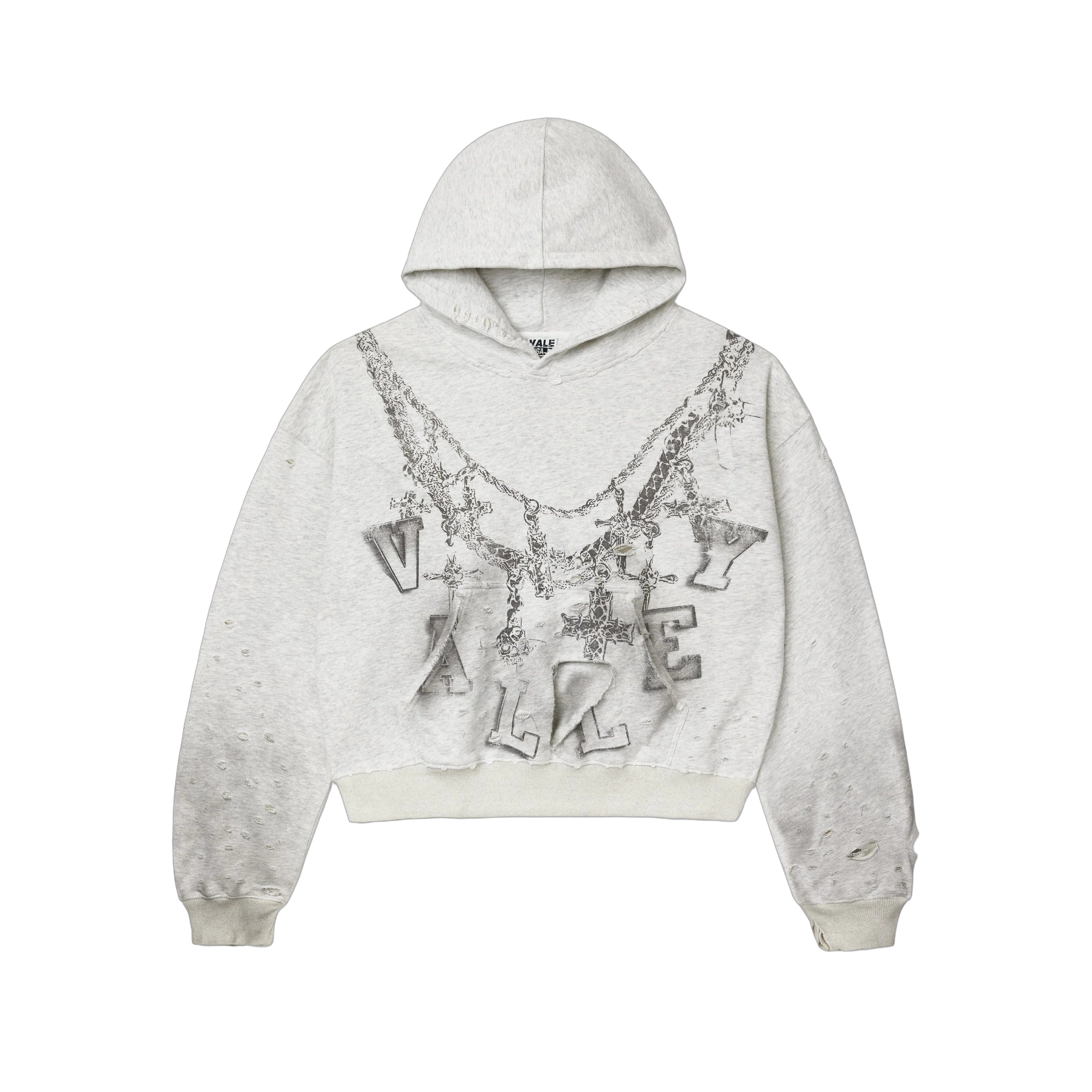 Vale Big Chain Hoodie Grey