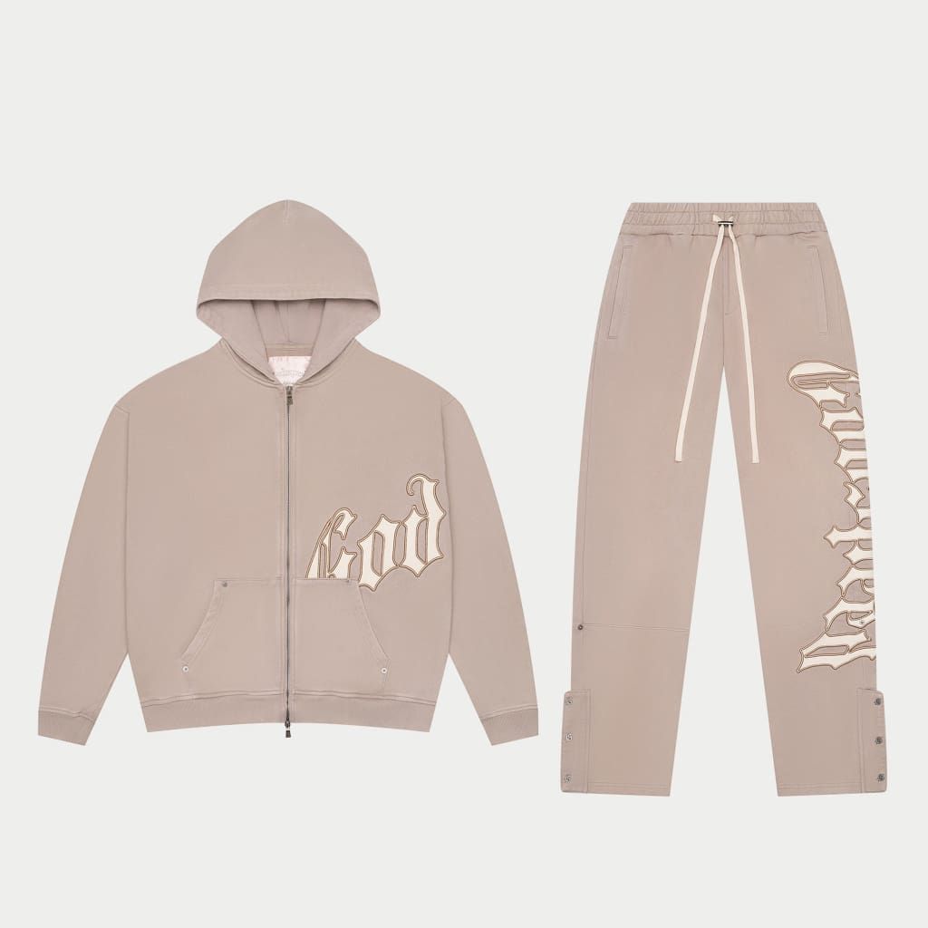 Godspeed Sand Sweatsuit Bottom