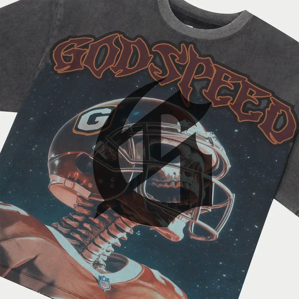 Godspeed Morale Grey Wash Tee