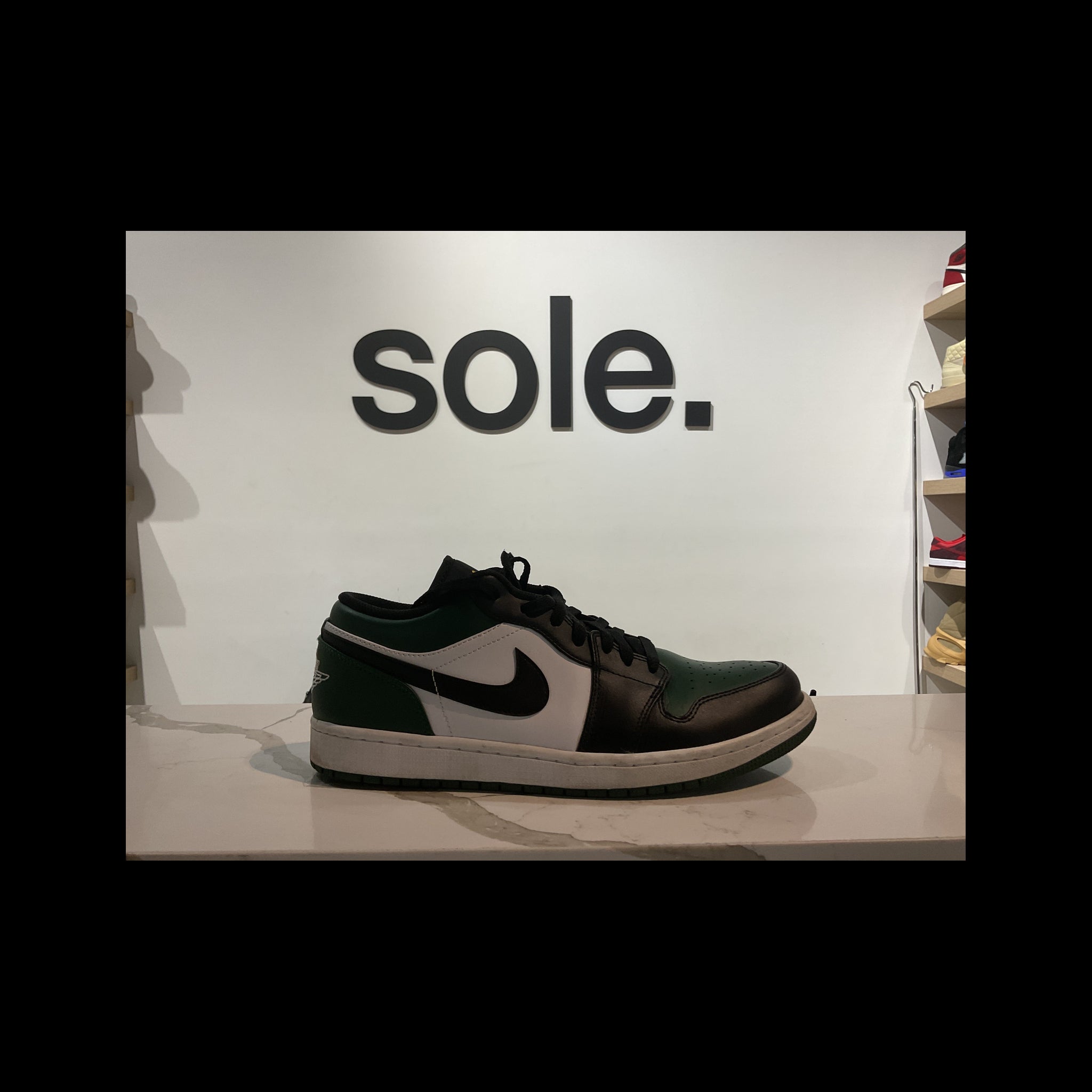 Pre-Owned Air Jordan 1 Low 'Green Toe'