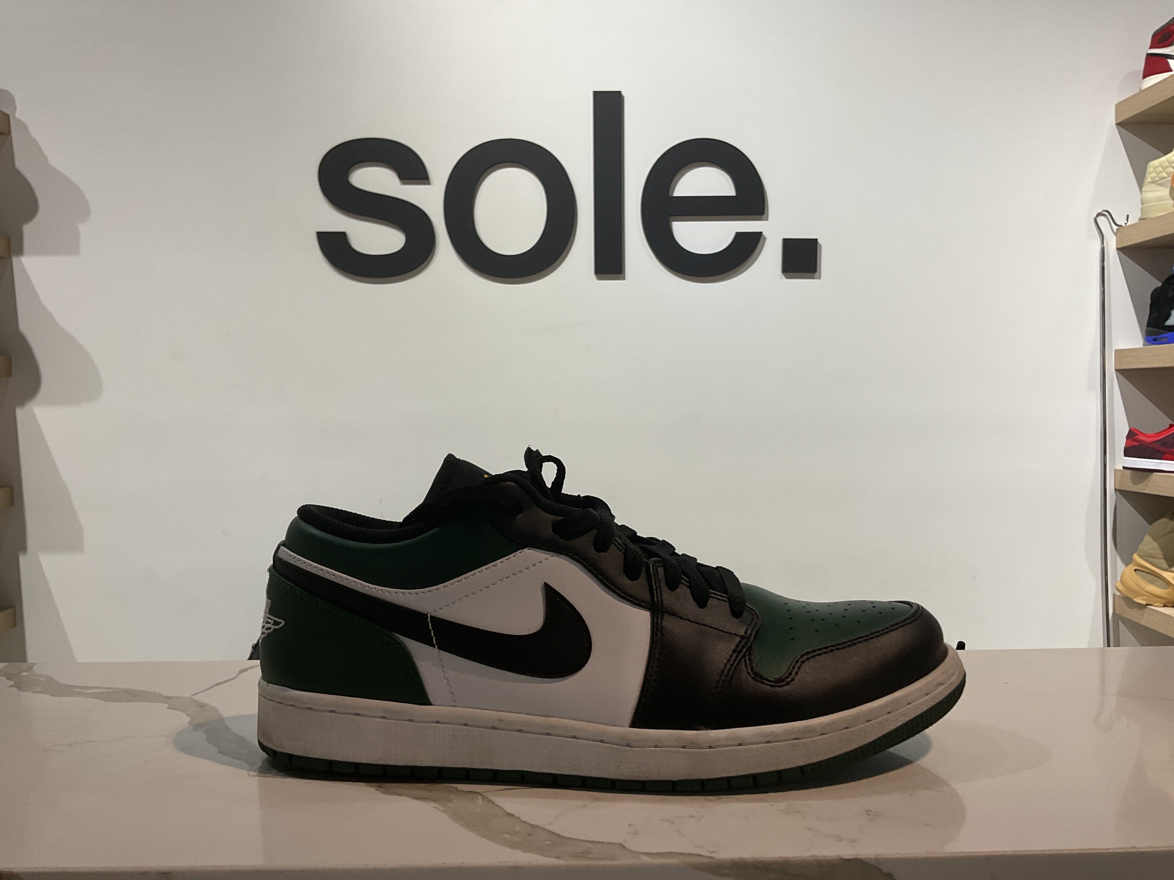 Pre-Owned Air Jordan 1 Low 'Green Toe'