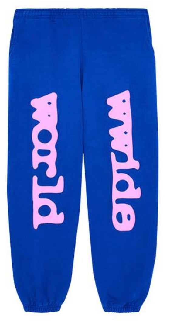 Sp5der 555 Pant Blue/Pink
