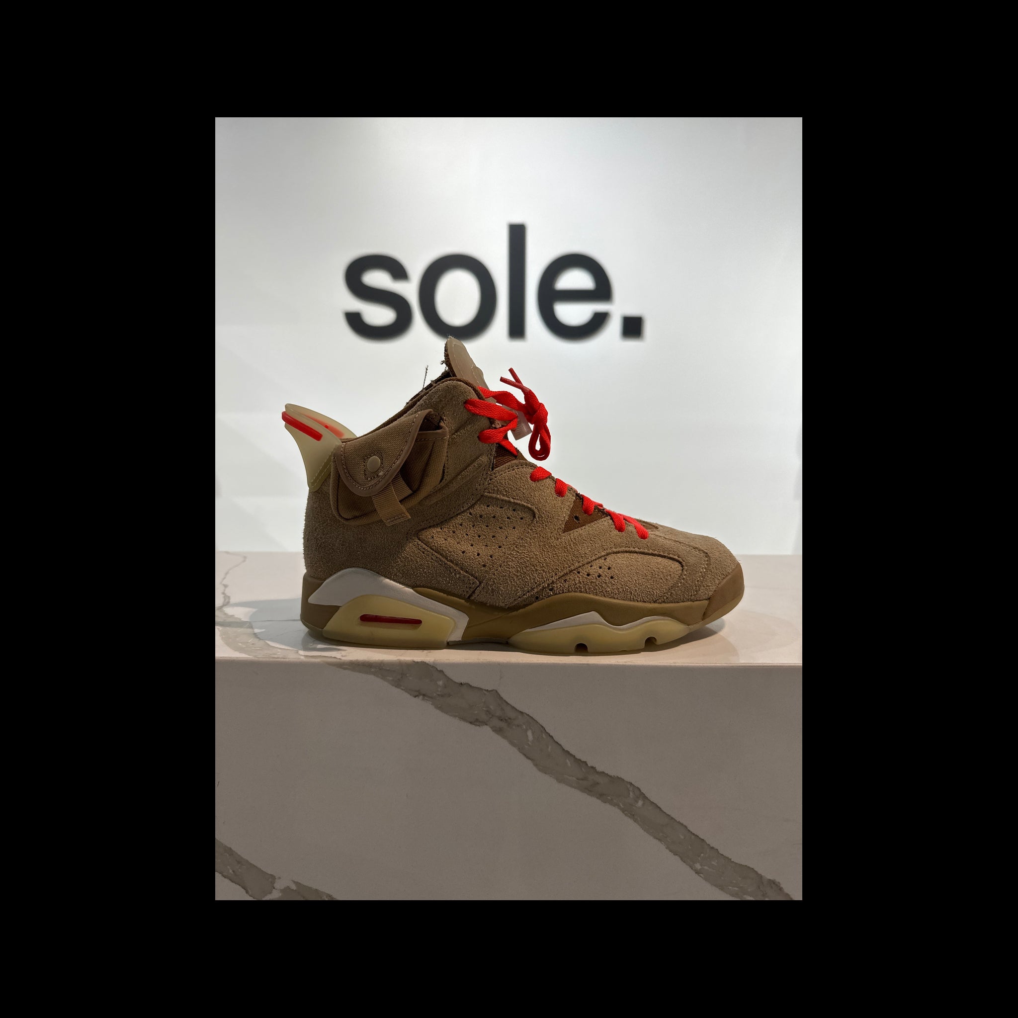 Pre-Owned Travis Scott x Air Jordan 6 Retro 'British Khaki'