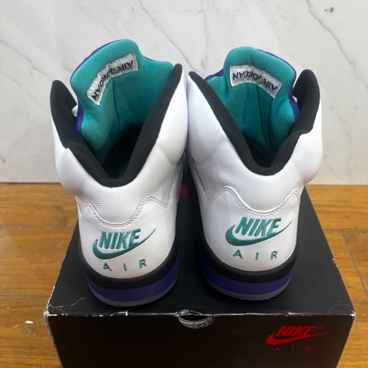 Jordan 5 Retro Grape (2025) Size 10 (Lightly Worn Pre-Owned)