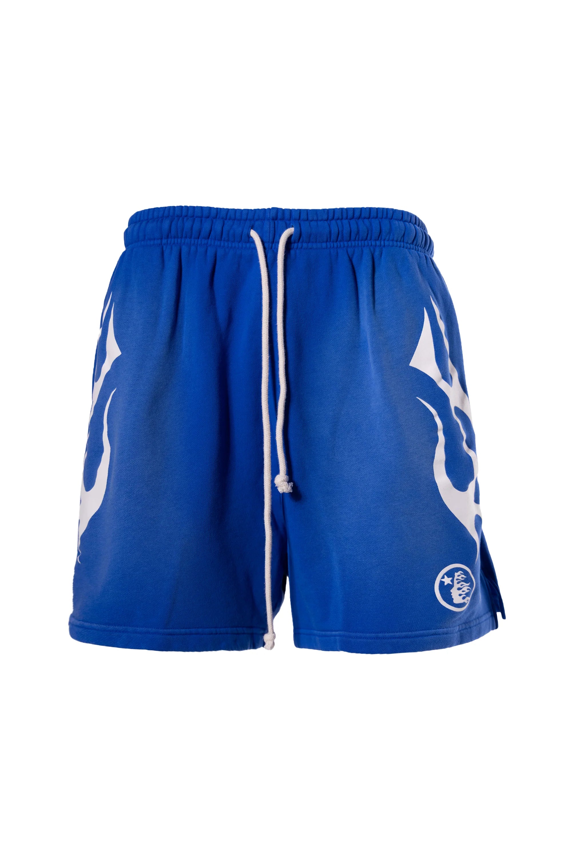 Hellstar Flame Shorts Royal Blue