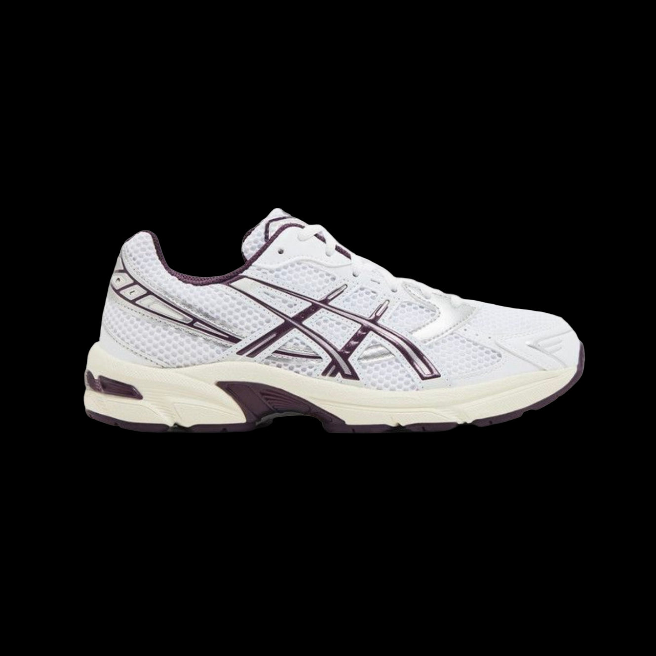 Women's Gel 1130 'White Deep Plum'