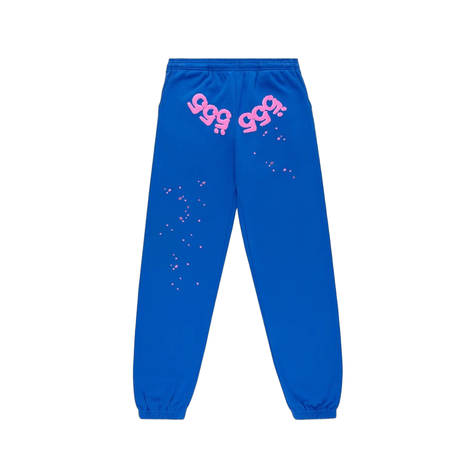 Sp5der Angel Number Pant 'Blue'