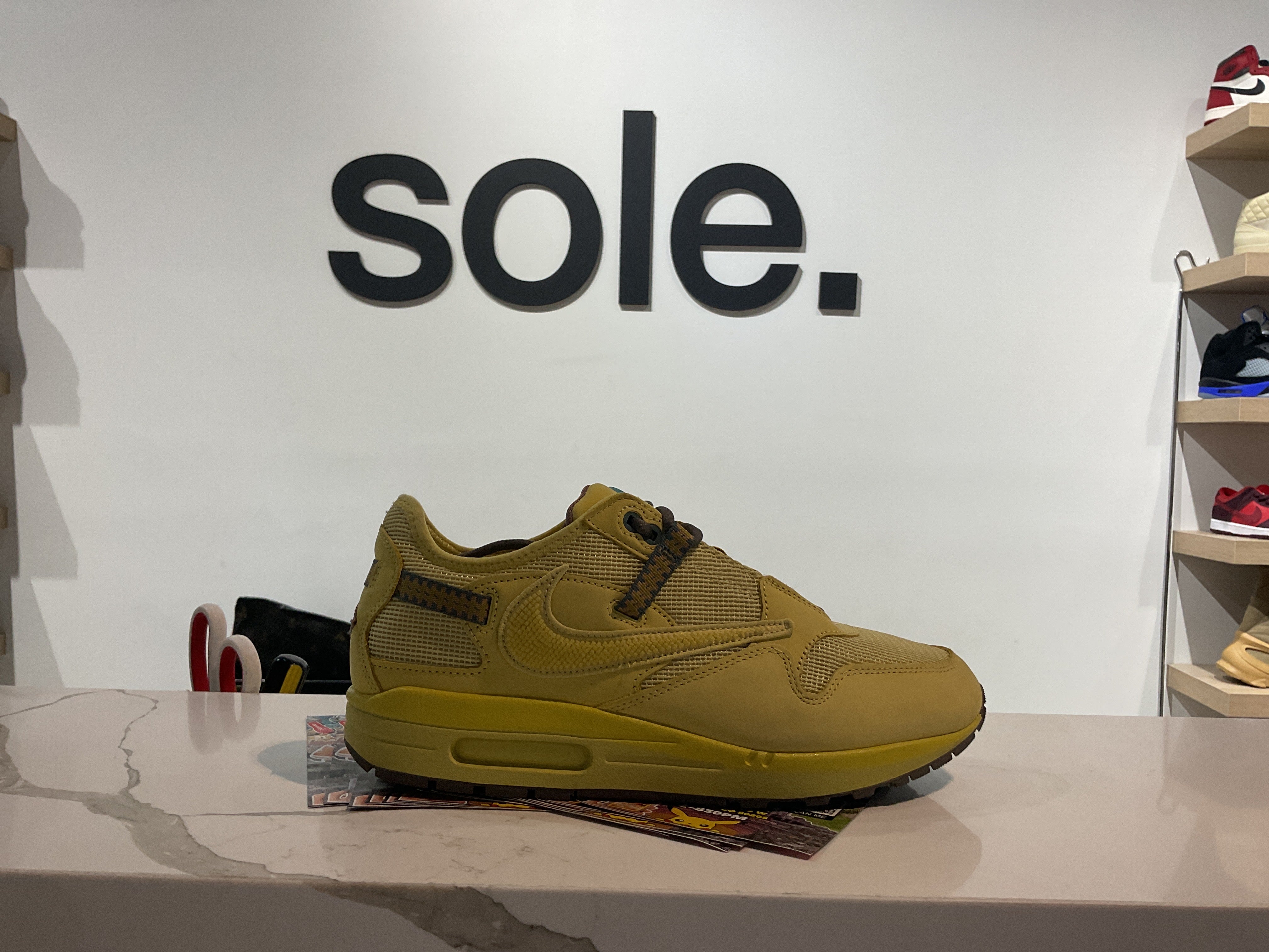Pre-Owned Travis Scott x Air Max 1 'Saturn Gold'
