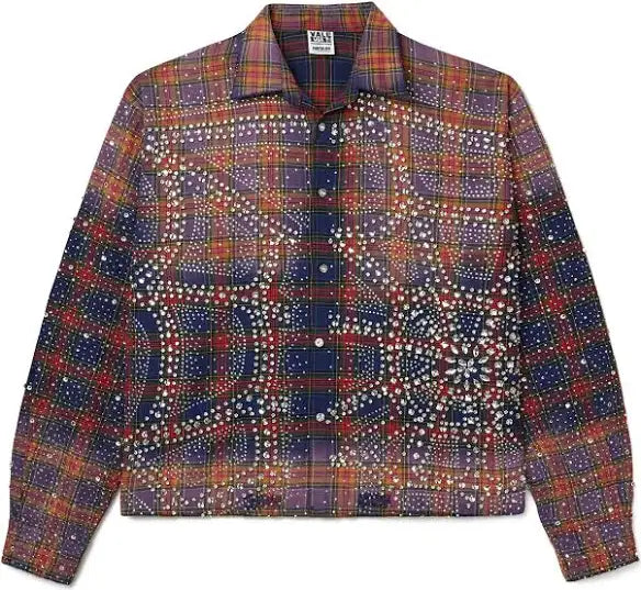 Vale Purple Fever Flannel