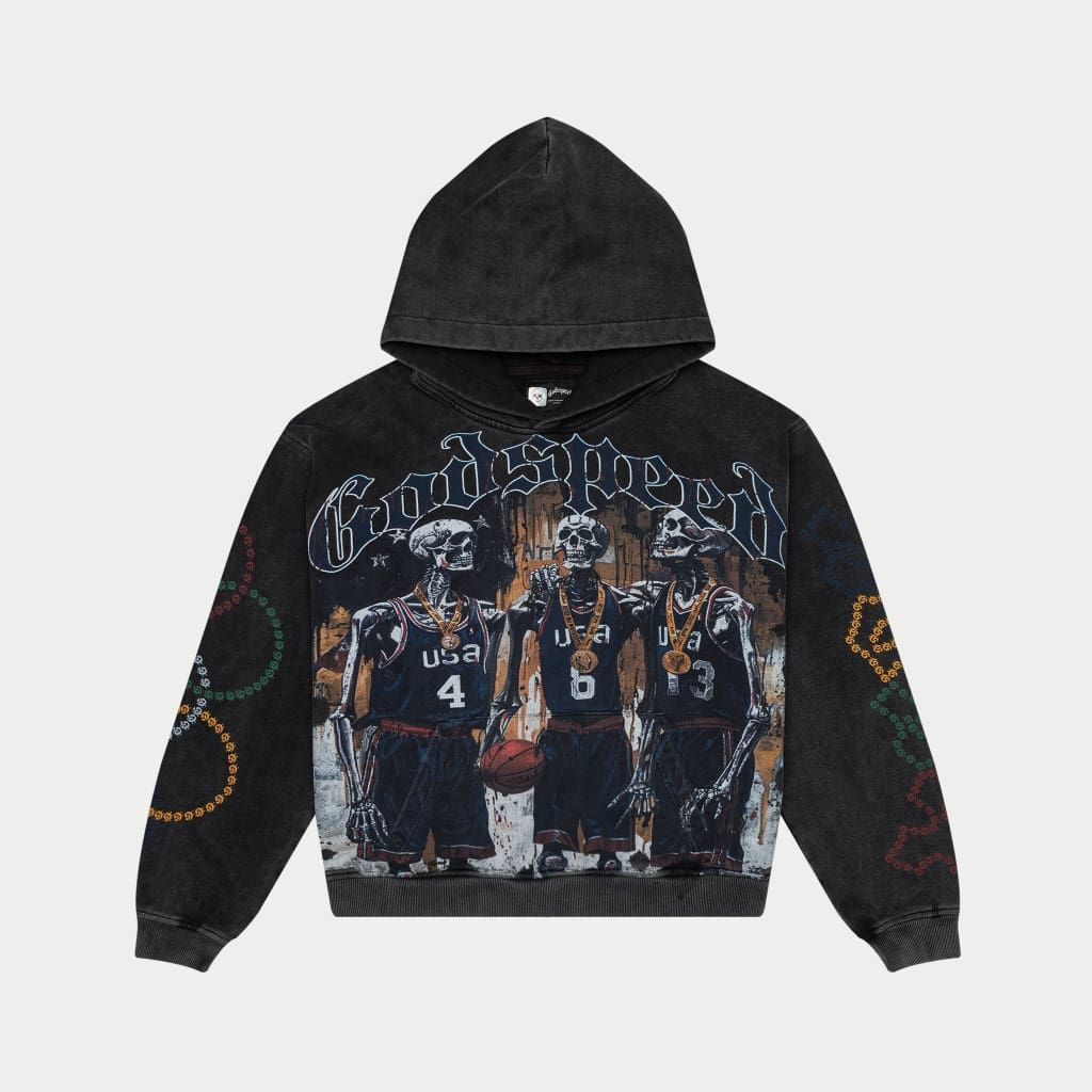 Godspeed DreamTeam Hoodie Black Wash